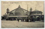 LE  HAVRE--La Gare D´Arrivée  (très Animée,attelages,gare De Tramways)--pas De Nom D´éditeur ,ni De Collection-- - Gare