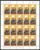 1998 Thailand Veterans Day Stamp Sheet National Flag Army Police Navy - Polizei - Gendarmerie