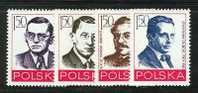 POLAND 1978 MICHEL NO 2598-2601  MNH - Ungebraucht