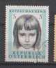 Austria 1966 Used, "Save The Childrens"...Fund, Girl, - Usados