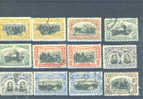 RUMANIA - 1906 40 Years Rule Values As Scans (Mixed Condition With Hinge Remainders) - Oblitérés