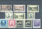 RUMANIA - 1939 Birth Centenary Of Carol I Values As Scans (Hinge Remainders) - Used Stamps