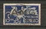 1946 TRIESTE AMG VG USATO ESPRESSO 10 £ - RR7158-3 - Used