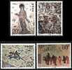 China 1992-11 Dunhuang Mural Stamps Buddha Dragon Dance Relic Archeology - Tanz