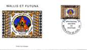 FDC - Wallis Et Futuna - 9ème Festival Des Arts Du Pacifique - 2004 - 200 F - FDC