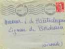 Lettre De  Paris Rue De La Reine Blanche Pour Lignan De Bordeaux 1947 Avec 721A - Brieven En Documenten