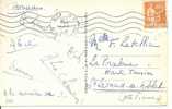N° Y&t  366   CP     NICE      Vers   ST  LEONARD DE HOBLAT Le 17 OCTOBRE1940 - Covers & Documents