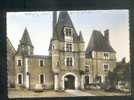 CPSM - Aubigny Sur Néré (18) - Mairie Ancien Château Des Stuarts ( Automobile Citroën  Traction Editions ROUSSEL ) - Aubigny Sur Nere