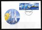 Slovenija 2000 Mi.No.-308-309 FDC Olympic Games - Sommer 2000: Sydney