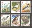 BULGARIA 1987 - BIRDS  - CPL. SET - USED OBLITERE GESTEMPELT USADO - Gebraucht