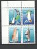 REPUBBLICA DI SAN MARINO 2001 REGATA VELICA 24 ORE DI SM SAILING REGATTA TORNEO DI  VELA BLOCCO SERIE SET BLOCK BLOC MNH - Blocks & Sheetlets