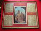 CALENDRIER 1957-CATHEDRALE D'ALBI-PUY DE DOME-NOMENCLATURE DES COMMUNES-SERVICE POSTAL -FOIRES ET M - Big : 1941-60