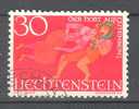 Liechtenstein 1967 Mi. 476   30 (Rp) Sagen Märchen Tales "Der Hort Auf Gutenberg" - Gebruikt