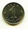 1 Centimes   1964 Acier Neuve - 1 Centime