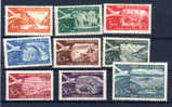 Avions 32 / 40A * Incomplet (manque Une Tranche 34A-39A-39B-40A)*, Cote 93 €, - Unused Stamps