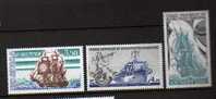 TAAF        Neuf **        Y. Et T.  N° 135 /137          Cote:  6,20 Euros - Unused Stamps