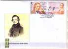 Bulgaria / Bulgarie 2010   Music  - Robert Schumann  S/S – FDC - FDC