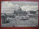 Roma - Citta Del Vaticano: Piazza E Basilica Di S. Pietro - San Pietro