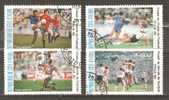 IVORY COAST 1990 - ITALIA 90 - CPL. SET - USED OBLITERE GESTEMPELT - 1990 – Italien