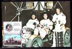 Romania 1971 SPACE;APOLLO-15,DAVID SCOTT, ALFRED WORDEN ,MAXICARD.(A) - Europe