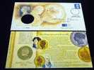 MONNAIES + TIMBRES = ROYAL MAIL & ROYAL MINT - WILLIAM WYON R.A. 1795-1851 - BICENTENARY - Maundy Sets & Herdenkings