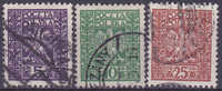 POLEN - Michel - 1928 - Nr 261/63 - Gest/Obl/Us - Oblitérés