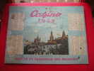 CALENDRIER 1959-PUB CASINO -QUALITE ET FRAICHEUR DES PRODUITS-LA PLACE ROUGE ,A MOSCOU -ATTENTION NOMBREUSES TACHES - Big : 1941-60