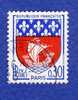 France Y&t : N° 1354B - 1941-66 Coat Of Arms And Heraldry