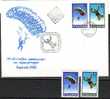 BULGARIA / Bulgarie   1980 XV World Champ.of PARACHUTISM FDC+stamp - Fallschirmspringen