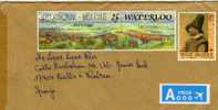 3510    Carta,,aérea,  BELGICA,, Waterloo, Cover, Letter, Lettre - Briefe U. Dokumente
