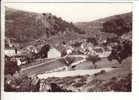 CPSM Le Pont De Montvert (Lozère 48): Le Temple Et Le Rond Du Chastel - Le Pont De Montvert