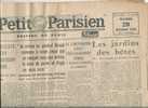 Le Petit Parisien Du 28/12/1942 " Les Allemands Rejettent Les BOLCHEVICKS Vers Le NORD" - Le Petit Parisien