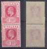 Saint Helena 1902 1d Pair Crown CA Mint------- - St. Helena