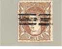 SpaMi.Nr. 103// - SPANIEN - Edifil No. 109 B (1870)  O - Used Stamps