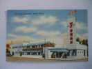 Seven Sea Restaurant  Miami Florida  Linen  1942 Cancel - Miami