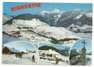 Bellevaux (74) : 4 Vues D´hiver Dont Ski Des Petits De HIRMENTAZ  En 1980 (animée). - Bellevaux