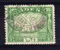 Aden - 1937 - ½ Anna Definitive - Used - Aden (1854-1963)