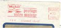 Voiture,  Huile, Moteur, "Mobil", Nord, Saint André - EMA Havas -  Enveloppe Entière  (F778) - Pétrole