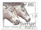 (!) Sweden  Animal Stamp  Horse  1997y   Used  (0) - Gebruikt
