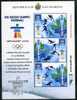 2010 San Marino Giochi Olimpici Invernali  Vancouver Foglietto (**) Nuovo - Unused Stamps