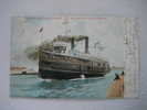 Steamer Holland Entering The Harbor Holland MI   1910 Cancel - Other & Unclassified