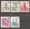 AUSTRIA 1961  - NATIONAL INDUSTRIES - CPL. SET - USED OBLITERE GESTEMPELT - Used Stamps