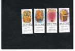 ISRAELE (ISRAEL) - UNIF. 950.953  - 1985  NUOVO ANNO 5746    - NUOVI (MINT) ** CON APPENDICE - Unused Stamps (with Tabs)