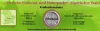 Bayrischer Wald Numisblatt Deutschland 1/2005 2452 KB SST 26€ Moose Farne Felsen Nationalpark Coins Document Of Germany - Germany