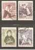 AUSTRIA 1961  - PAINTINGS - CPL. SET - USED OBLITERE GESTEMPELT - Used Stamps