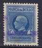 1931 / 37  - MARCA DA BOLLO A   " Tassa Fissa " -  Cent. 50 - Fiscale Zegels