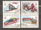 AUSTRIA 1975  - WINTER OLYMPIC GAMES - CPL. SET - USED OBLITERE GESTEMPELT USADO - Winter 1976: Innsbruck