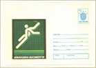 Tennis – Entier Roumanie 1981. Postal Stationery Cover Tennis Romania - University Games - Tenis