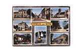 78 VERNEUIL SUR SEINE Multivue, Mairie, Ecole, Eglise, Ed Abeille 8982, CPSM 10x15, 196? *** ETAT *** - Verneuil Sur Seine