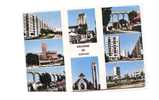 94 CACHAN Multivue, Cité HLM, Eglise, Pont, Ed PI 1096, CPSM 10x15, 1966 - Cachan